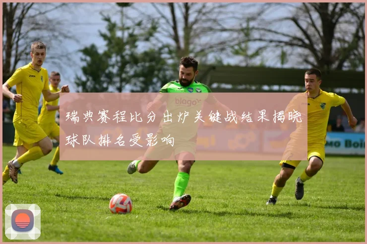 瑞典赛程比分出炉关键战结果揭晓球队排名受影响